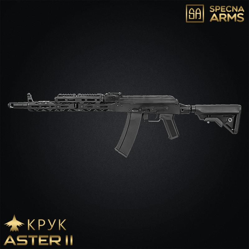 Specna Arms - Réplique SA-PJ18 Prime™ Aster II™, KPYK™, noir - SPE-01-048356