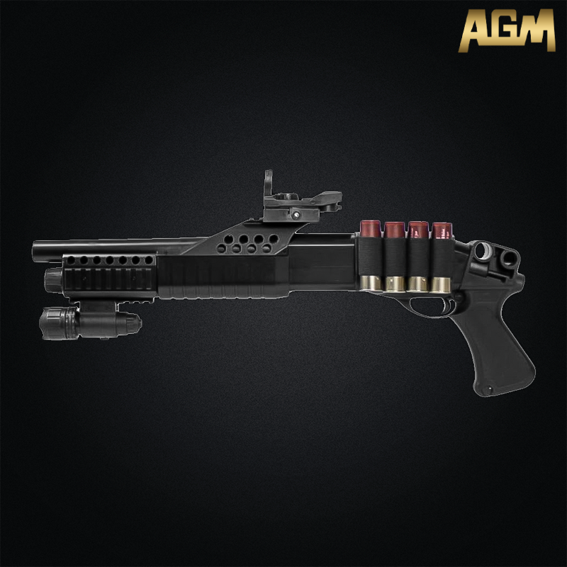 AGM - Réplique fusil à pompe M180 A2, ressort - AGM0002
