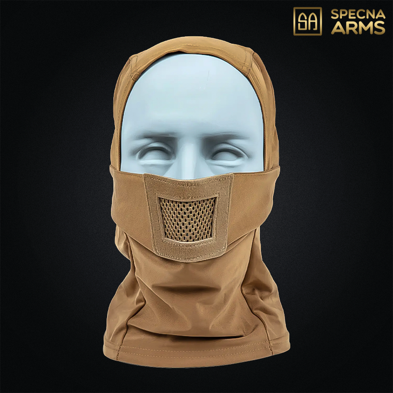 Specna Arms - Cagoule de protection Knight, tan - SPE-28-042380