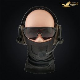 Cygnus Armory - Tour de cou Stalker, Face Warrior Gen2, noir