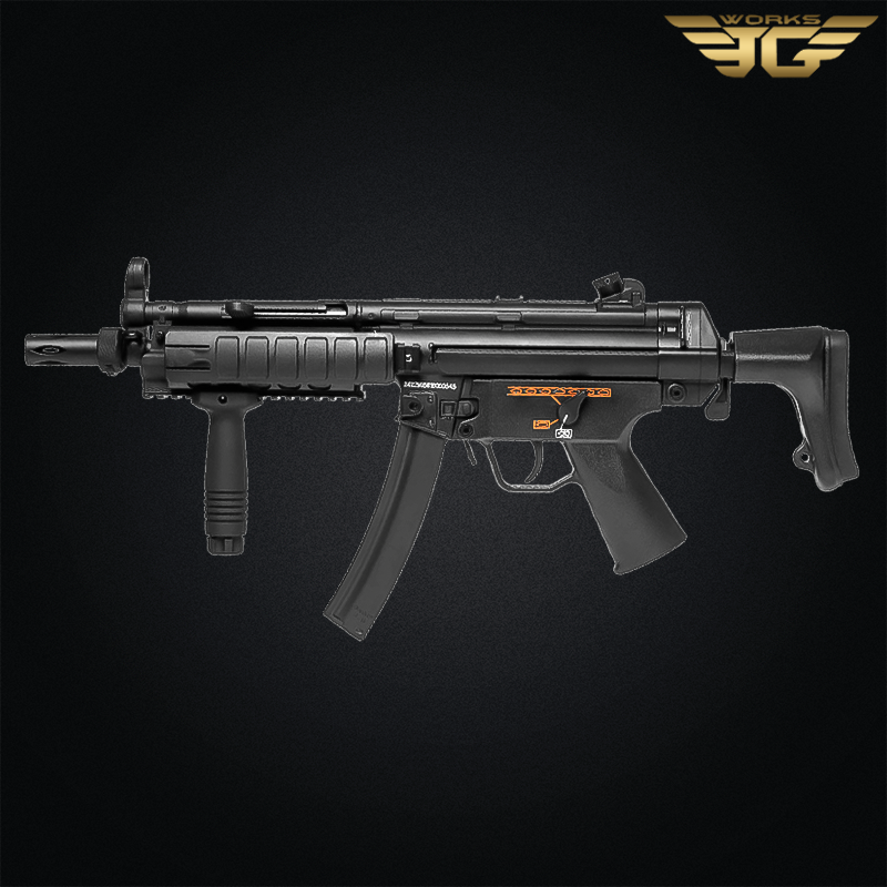 Jing Gong - Réplique SMG MP5 A3 RIS, pack complet - JGW-01-000945