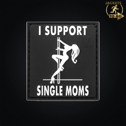 JTG - Patch 3D PVC I Support Single Mums, SWAT