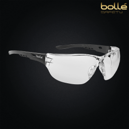 Bollé Safety - Lunette de protection NESS, Platinum - NESSPSI