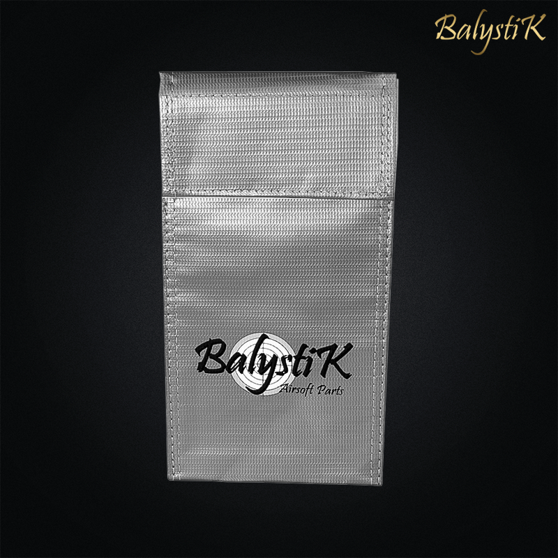 Balystik - Sac de protection ignifugé pour batterie Li-Po, taille S
