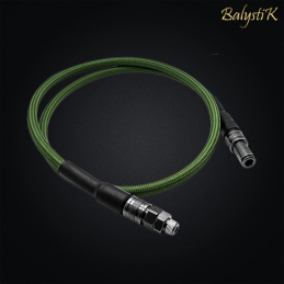 Balystik - Ligne, flexible DELUXE haut débit pour HPA Airsoft, US version, Olive Drab