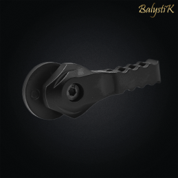 Balystik - Sélecteur de tir Custom Fluted, canelé, noir, pour M4, AR15