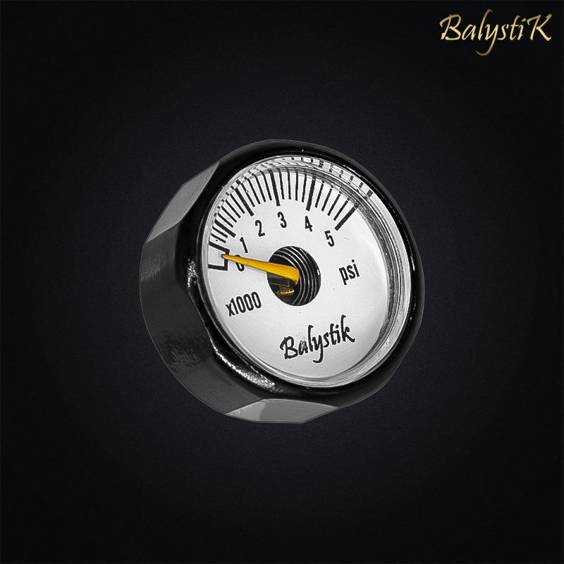Balystik - Manomètre 5000 PSI pour bouteille HPA