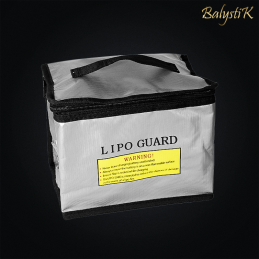 Balystik - Grand sac de protection Ignifugé pour batterie Li-Po