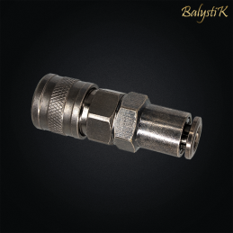 Balystik - Coupleur femelle avec entrée Macroline 6mm, US version