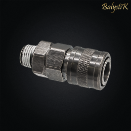 Balystik - Coupleur femelle avec entrée 1/8 NPT mâle, version US