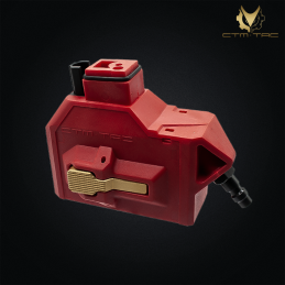 CTM.TAC - Adaptateur chargeur M4, HPA, pour Hi-capa Gbb, rouge/o