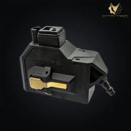 CTM.TAC - Adaptateur chargeur M4, HPA, pour Hi-capa Gbb, noir/or