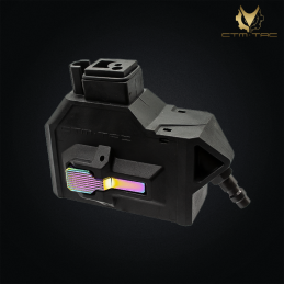 CTM.TAC - Adaptateur chargeur M4, HPA, pour HI-CAPA Gbb, noir/rainbow