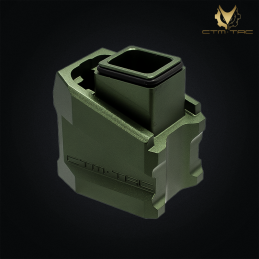 CTM.TAC - Extension de chargeur pour AAP, Glock, vert - CTM-1088