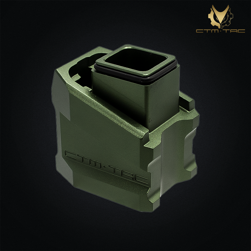 CTM.TAC - Extension de chargeur pour AAP, Glock, vert - CTM-1088