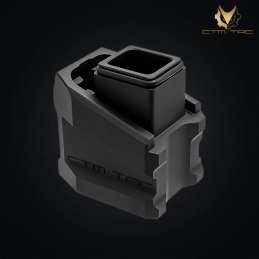 CTM.TAC - Extension de chargeur pour AAP, GLOCK, noir - CTM-1087