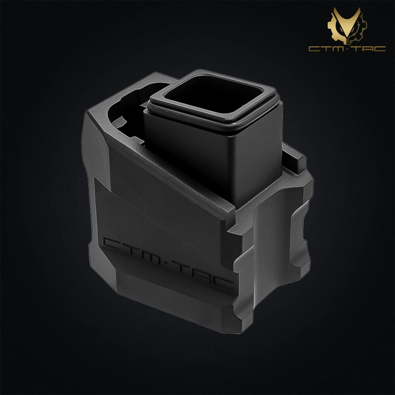 CTM.TAC - Extension de chargeur pour AAP, GLOCK, noir - CTM-1087