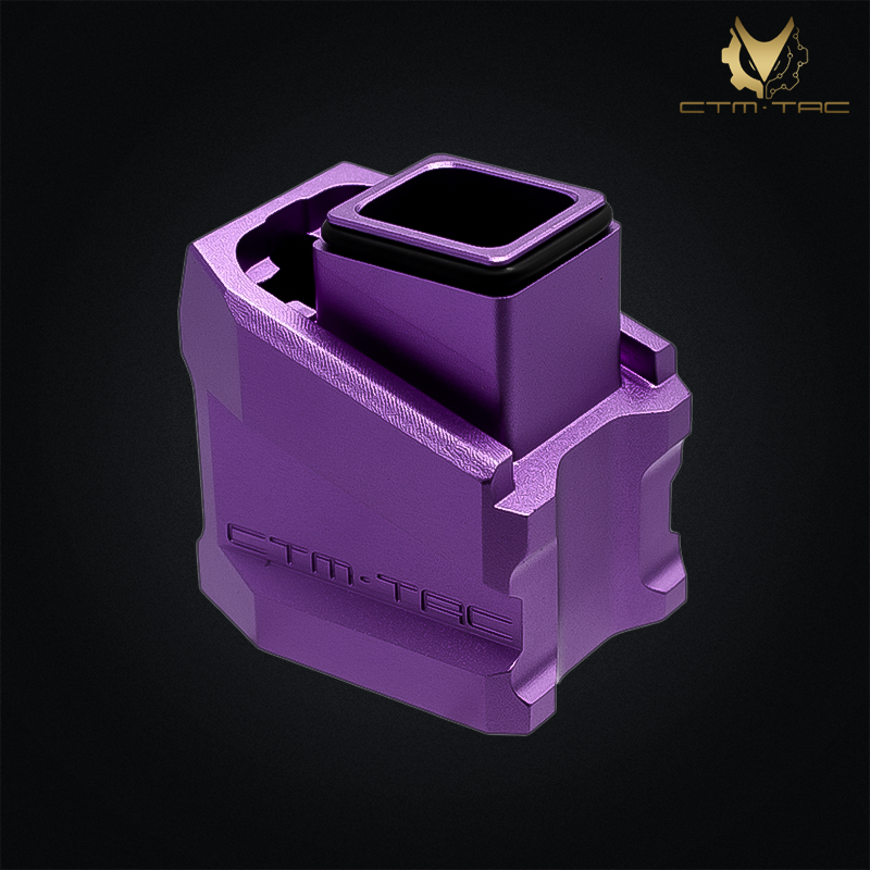 CTM.TAC - Extension de chargeur pour AAP, GLOCK, violet - CTM-1089