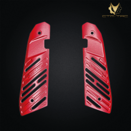 CTM.TAC - Frame side panel CNC Fuku-2 pour AAP-01, rouge