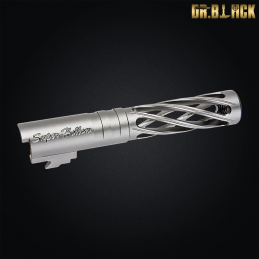 Dr.Black - Outer Barrel "Dinging" pour Hi-capa 4.3, gris