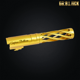 Dr.Black - Outer barrel "Dinging" pour Hi-capa 4.3, or