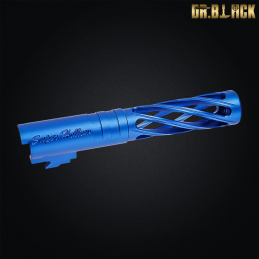 Dr.Black - Outer barrel "Dinging" pour Hi-capa 4.3, bleu