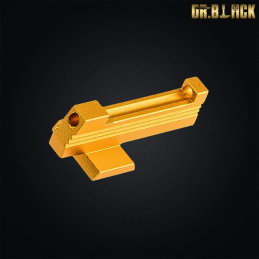 Dr.Black - Mire avant avec fibres fluorescentes pour Hi-capa, or