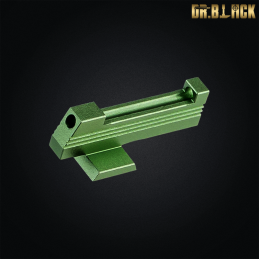 Dr.Black - Mire avant avec fibres fluorescentes pour Hi-capa, vert
