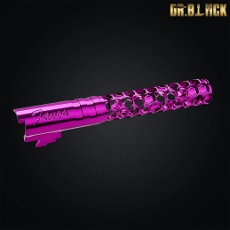 Dr.Black - Outer barrel "Favos" pour Hi-capa 5.1, violet