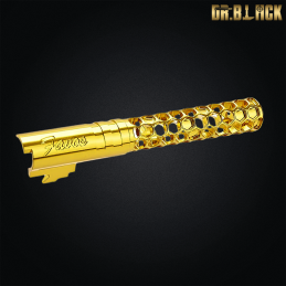 Dr.Black - Outer barrel "Favos" pour Hi-capa 5.1, or