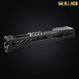 Dr.Black - Culasse custom "Type Y", Optics Ready pour Hi-capa 5.1, noir
