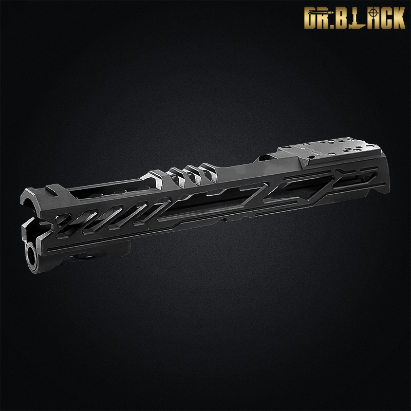 Dr.Black - Culasse custom "Type Y", Optics Ready pour Hi-capa 5.1, noir