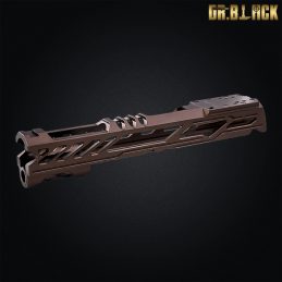 Dr.Black - Culasse custom "Type Y", Optics Ready pour Hi-capa 5.1, tan