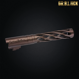 Dr.Black - Outer barrel "Dinging" pour Hi-capa 5.1, tan