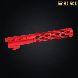 Dr.Black - Outer barrel "Dinging" pour Hi-capa 5.1, rouge