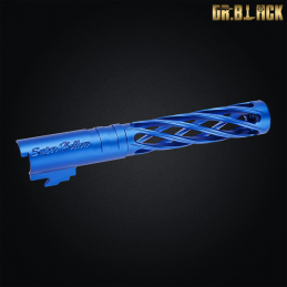 Dr.Black - Outer barrel "Dinging" pour Hi-capa 5.1, bleu