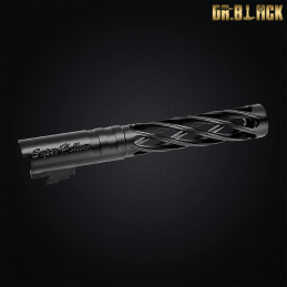 Dr.Black - Outer barrel "Dinging" pour Hi-capa 5.1, noir