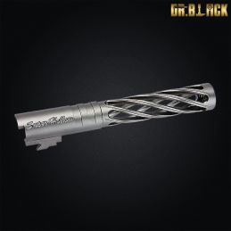Dr.Black - Outer barrel "Dinging" pour Hi-capa 5.1, gris