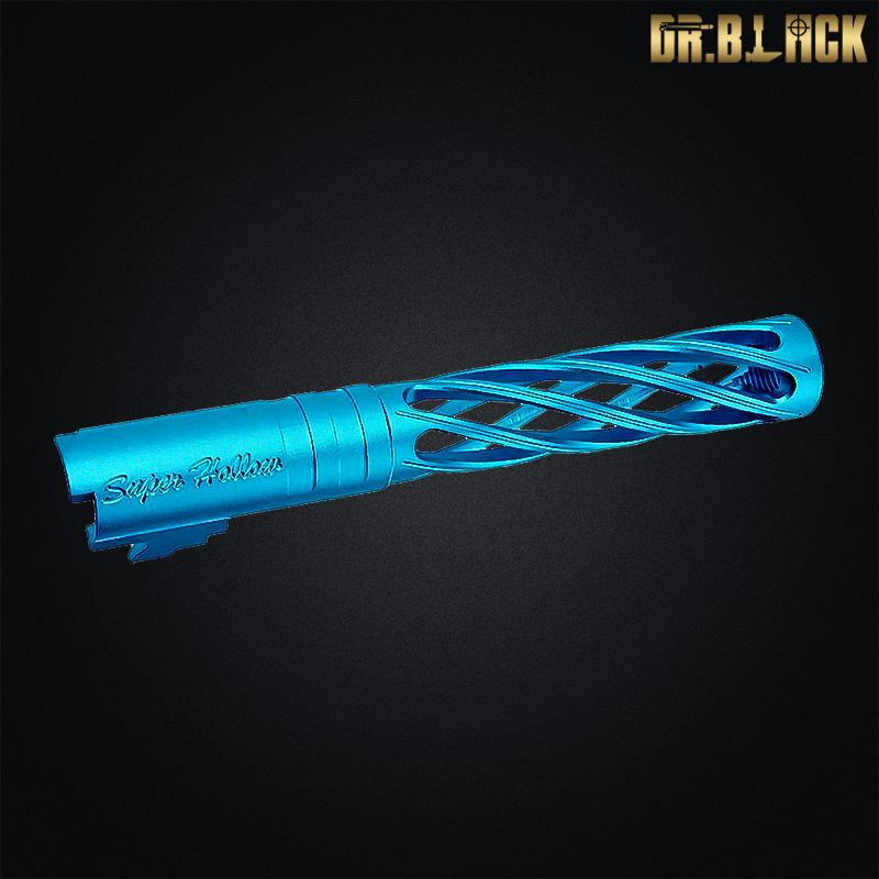 Dr.Black - Outer barrel "Dinging" pour Hi-capa 5.1, aqua