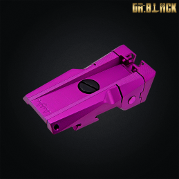 Dr.Black - Mire arrière avec fibres fluorescentes pour Hi-capa 5.1, violet