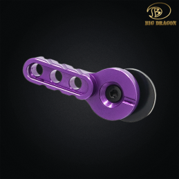 BD Custom - Sélecteur de tir CNC, custom, violet, M4