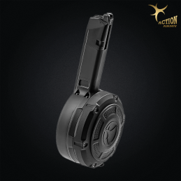 Action Army - Chargeur drum pour AAP-01, AAP-01C, 350 billes - U01-026