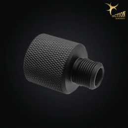 Action Army - Adaptateur silencieux AS01 14mm CCW Striker AMOEBA - B05-003