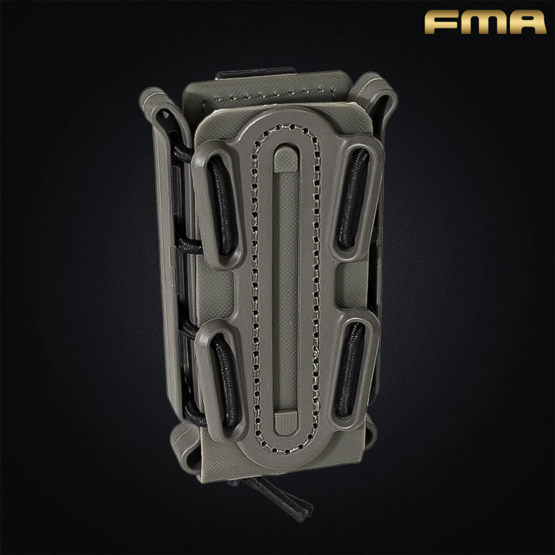 FMA - Poche chargeur Semi-rigide 9mm MOLLE, Foliage Green