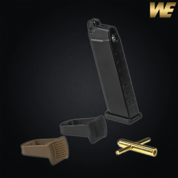 WE - Kit Chargeur Co2, 23 billes pour G17, 18, 19, 23, 34, 35