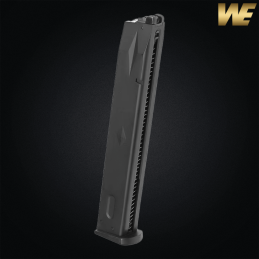 WE - Chargeur EXTENDED Green Gas, 50 billes pour M9, M92
