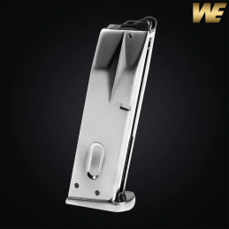 WE - Chargeur Green Gas, 25 billes pour M9, M92, Chromé