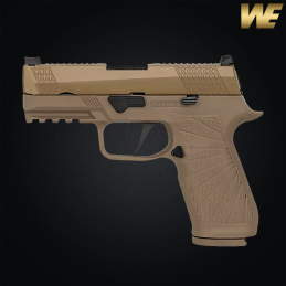 WE - Réplique F18V2, blowback, Green Gas, Tan - WE-F008-TAN