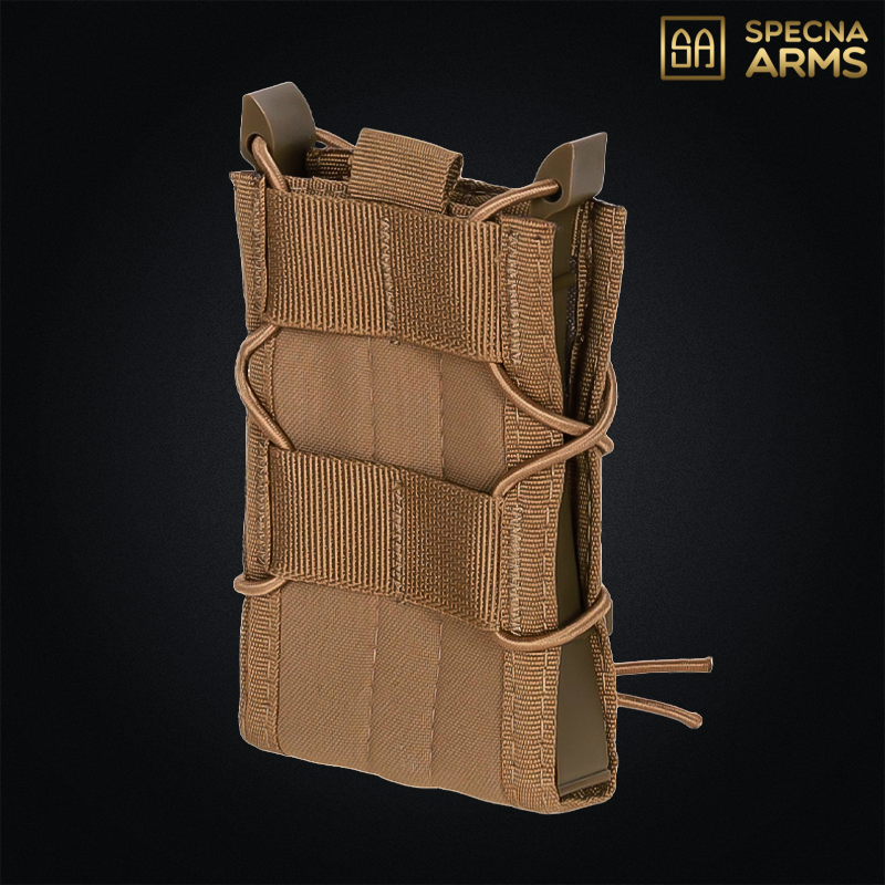 Specna Arms - Poche Chargeur SATAC™  "Tiger" MOLLE pour chargeur M4, AR15, coyote - SAT-19-048594