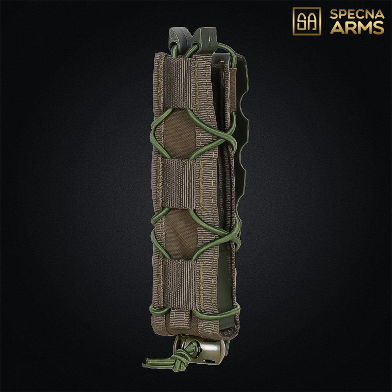 Specna Arms - Poche Chargeur SATAC™  "Tiger" MOLLE pour chargeur MP5, olive drab - SAT-19-048599